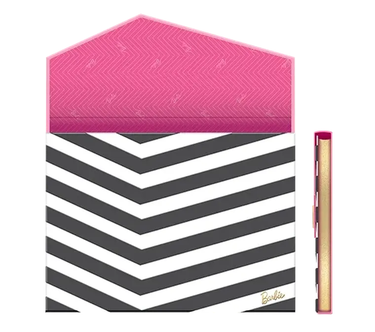 Ameet, Barbie, notes, różowy, 148-210 mm