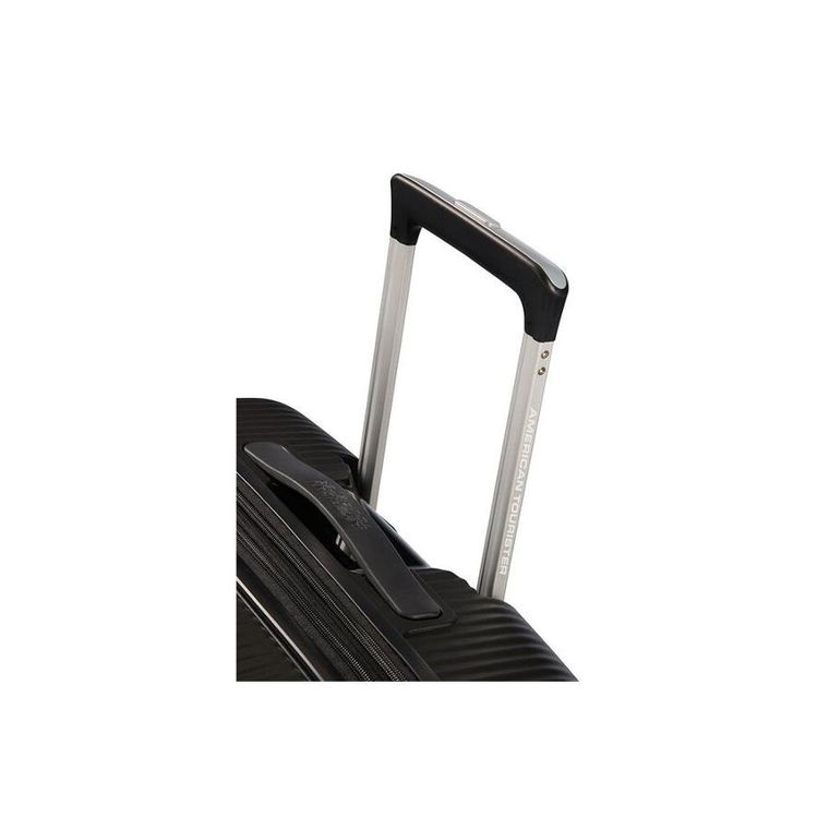 American Tourister, Soundbox, walizka powiększana, black, 77 cm