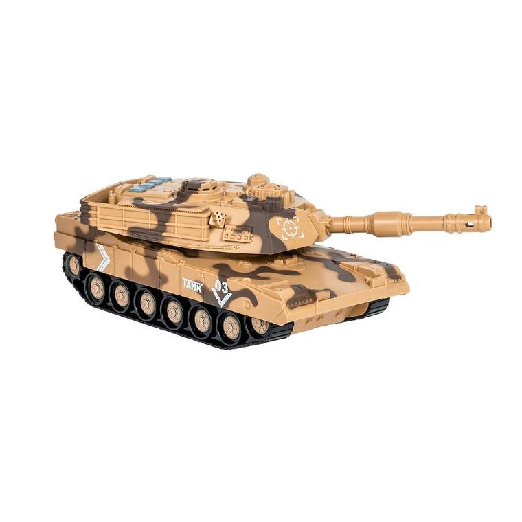 Anek dla Dzieci, czołg, światło i dźwięk, napęd frykcyjny