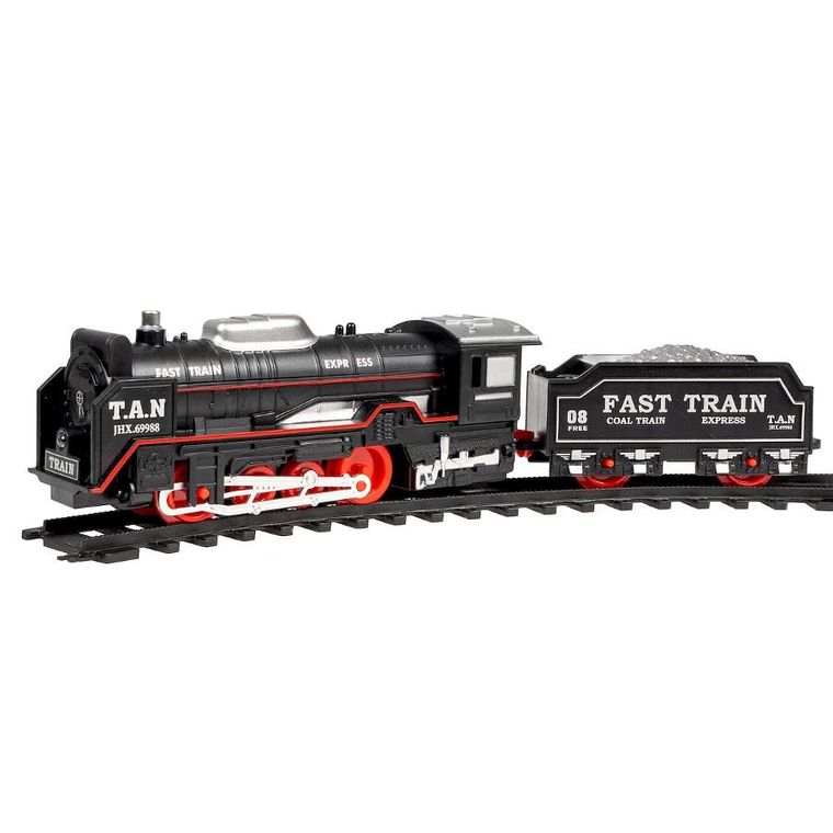 Anek dla Dzieci, kolejka, lokomotywa z torami