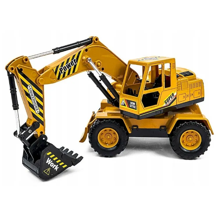Anek dla Dzieci, koparka, pojazd budowalny zdalnie sterowany
