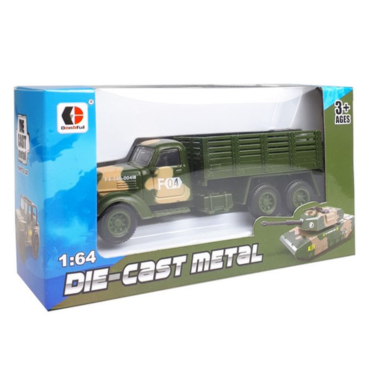 Anek dla Dzieci, pojazd wojskowy z przyczepą