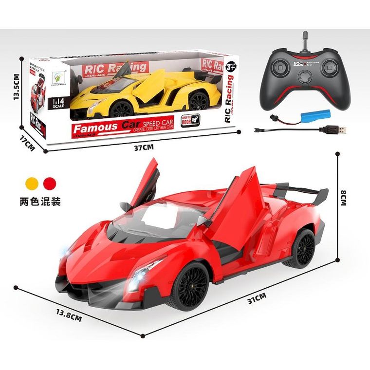 Anek dla Dzieci, Samochód wyścigowy, pojazd zdalnie sterowany, 31 cm