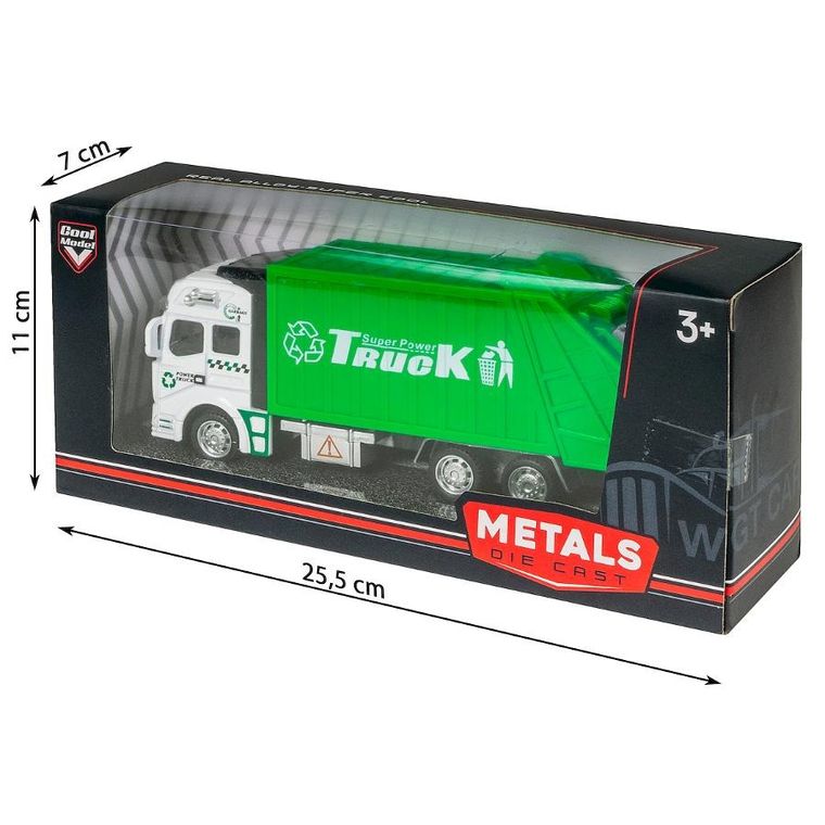 Anek dla Dzieci, śmieciarka, pojazd ciężarowy