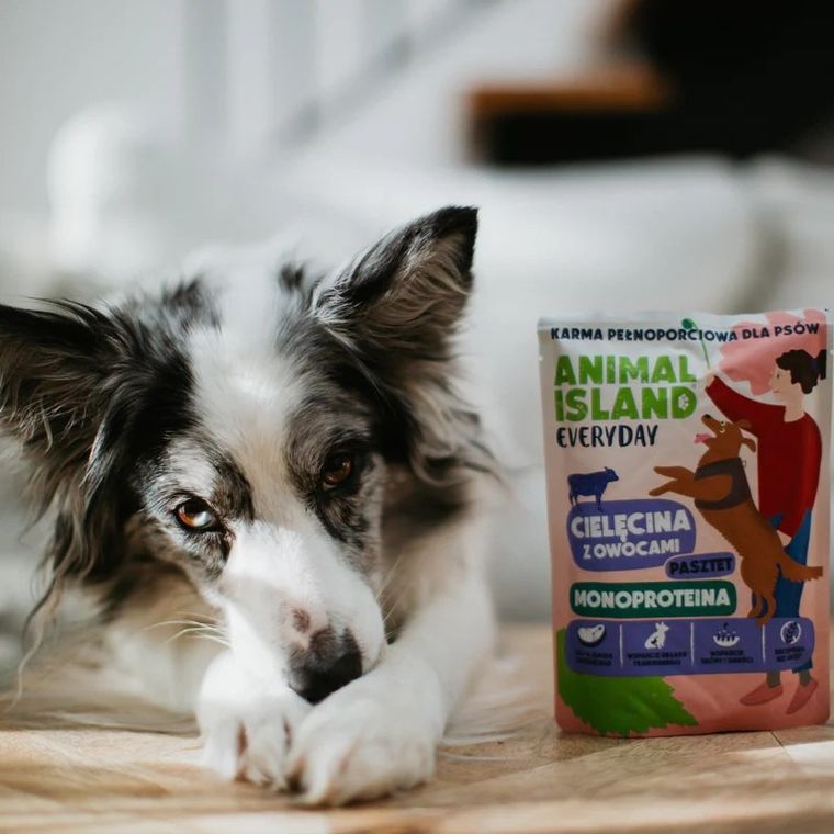 Animal Island, cielęcina, monoproteinowa karma mokra dla psa, 300g