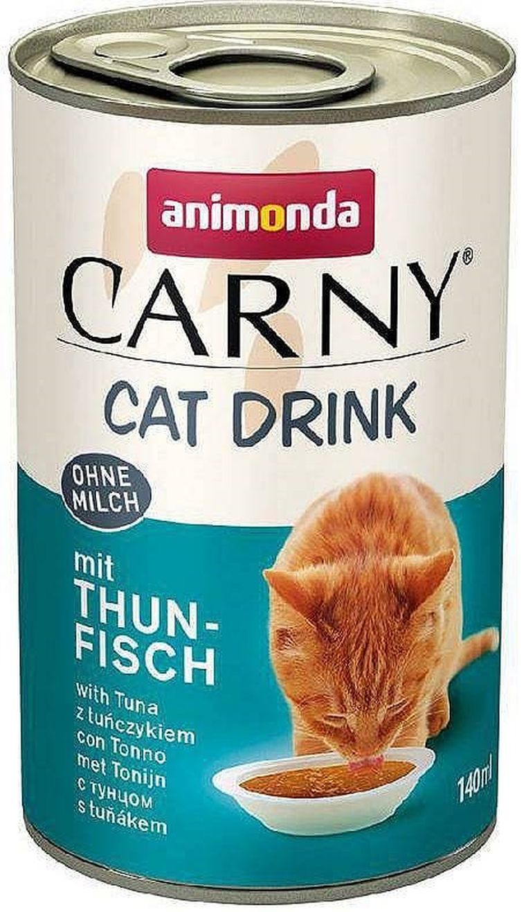 Animonda, Carny Cat Drink, karma mokra dla kota, tuńczyk, 140 ml