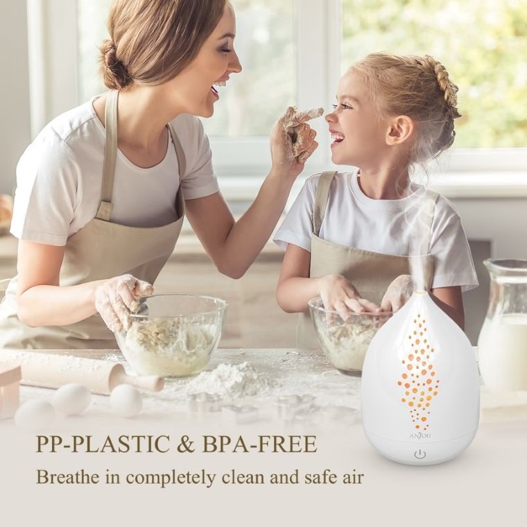 Anjou, nawilżacz powietrza, biały, 200 ml