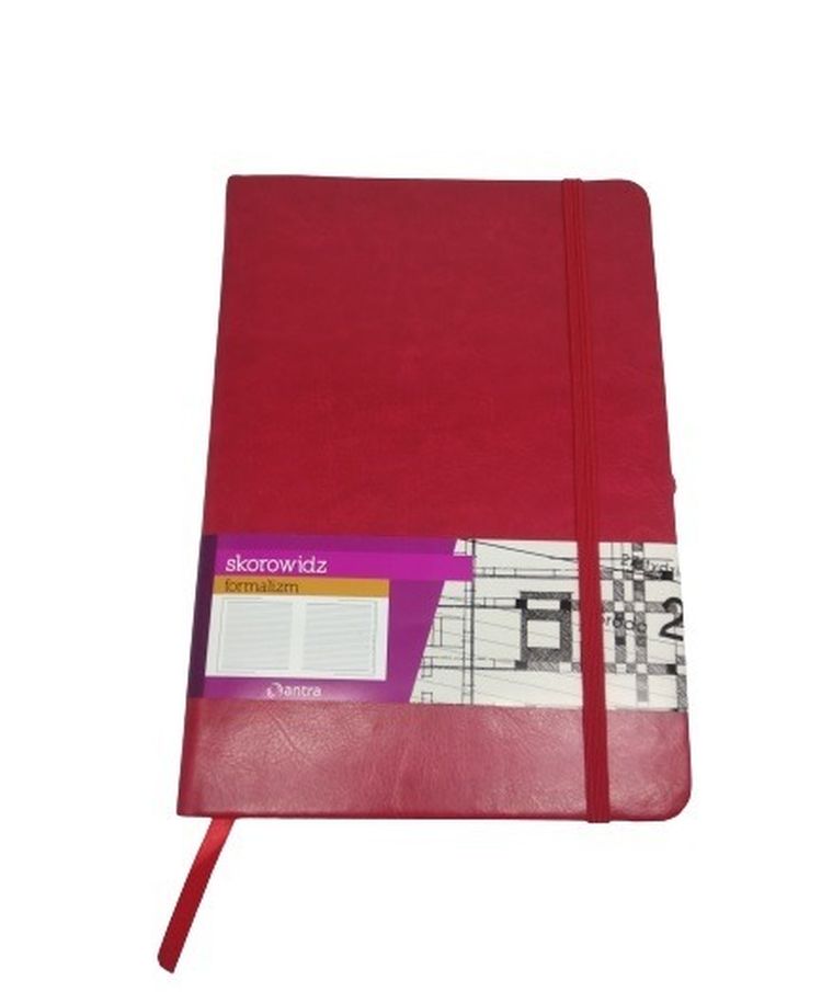 Antra, Formalizm, skorowidz A5, 104 kartek, czerwony