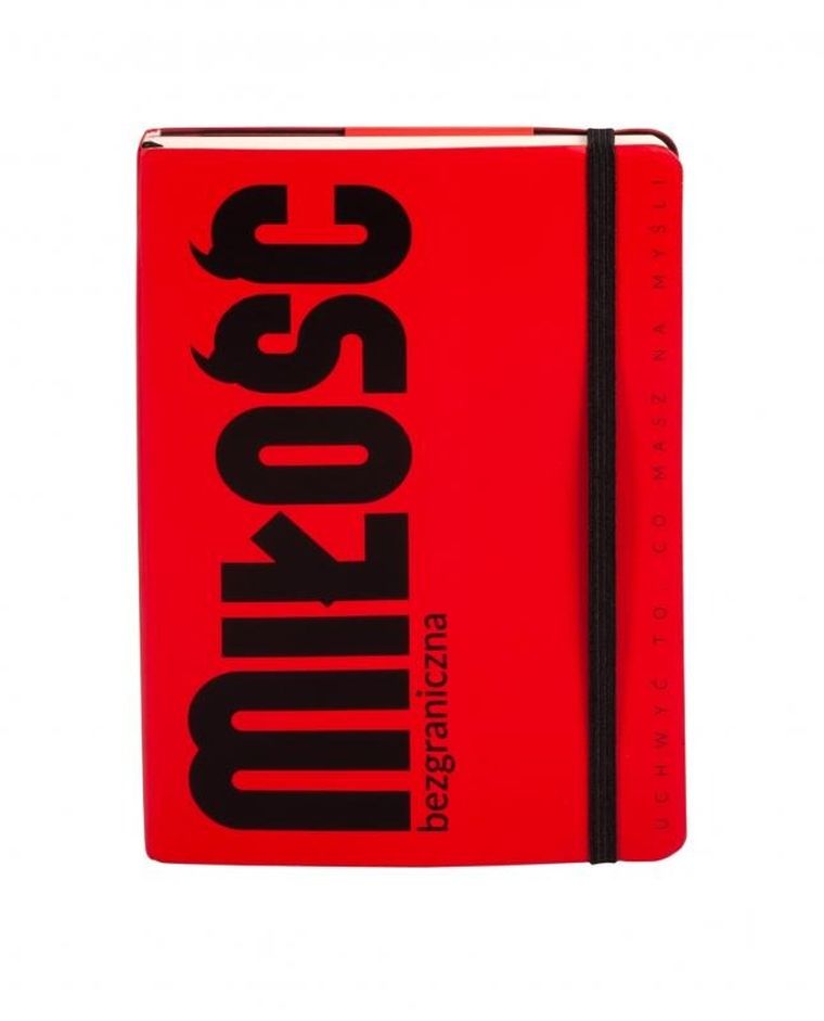 Antra, notes A5, kratka, Miłość, czerwony, 1 szt.