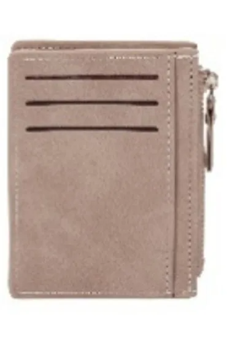 Antra, portfel na karty z suwakiem, szary