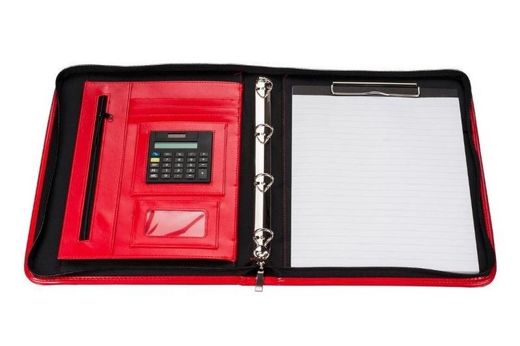 Antra, teczka aktówka z rączką A4, czerwona, 1 szt.