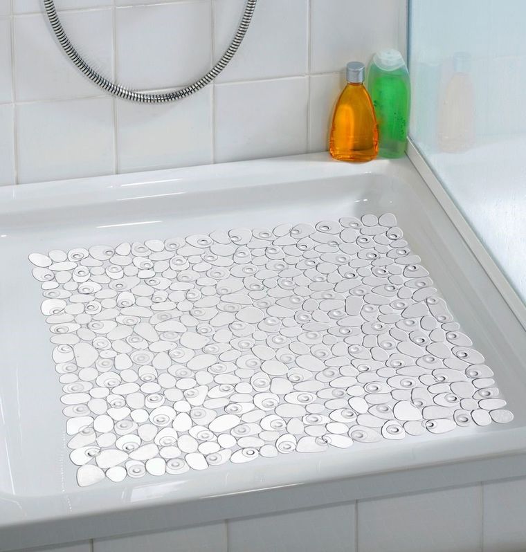 Antypoślizgowa mata do brodzika, Paradise, przeźroczysty