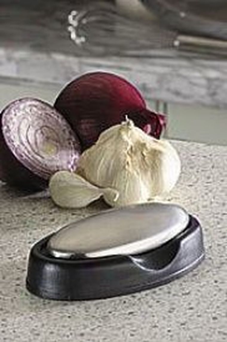 Antyzapachowe mydełko, stalowe mydełko pochłaniające zapachy, srebrne