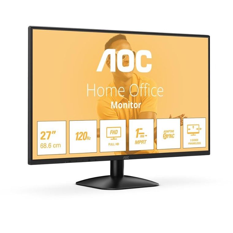 AOC, monitor LED 27", 120Hz, 27B31H