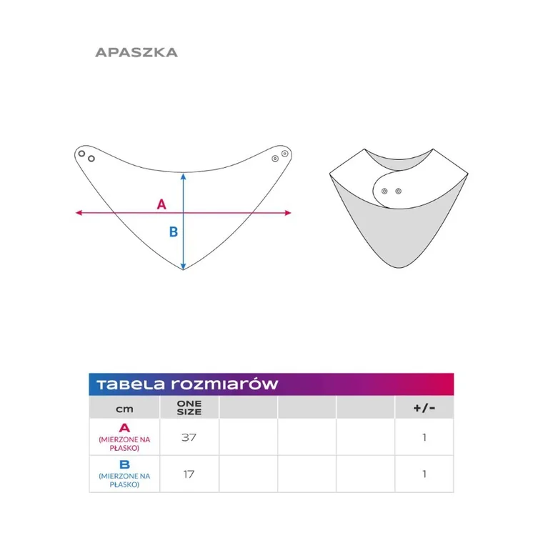Apaszka dziewczęca, różowa, Bloom, Eevi