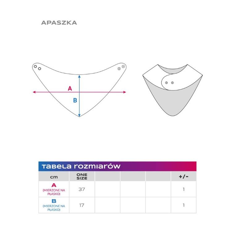 Apaszka niemowlęca, miętowa, Big Bear, Eevi