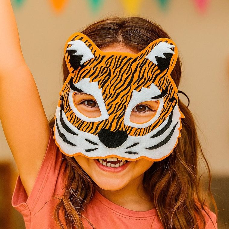 Apli Kids, arkusze filcowe z motywem zwierząt A4, 10 arkuszy, 5 wzorów