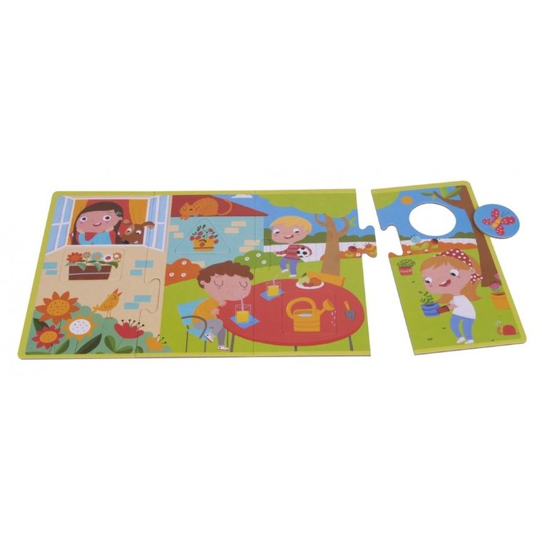 Apli Kids, Cztery pory roku, puzzle, 4 układanki