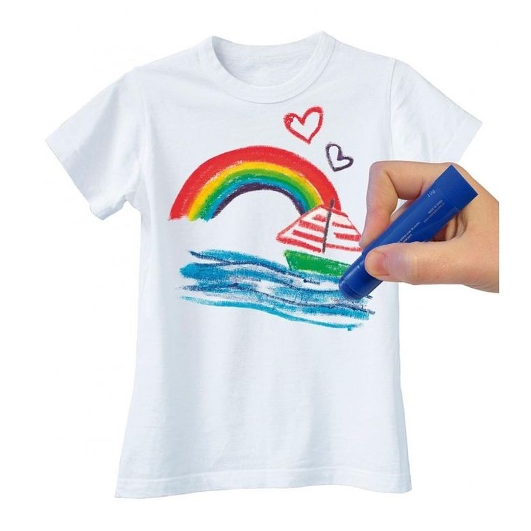 Apli Kids, flamastry do tkanin, 6 kolorów