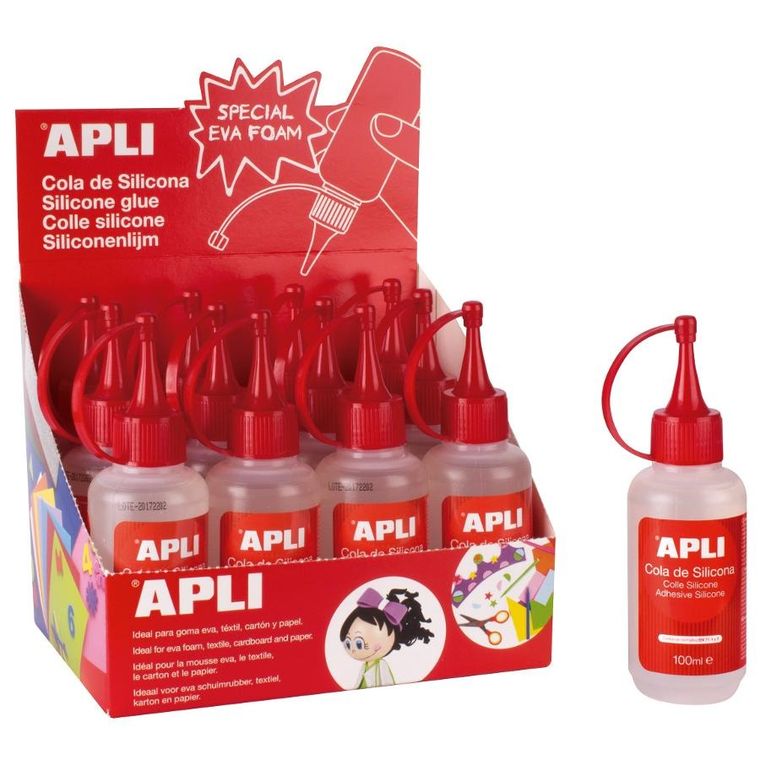 Apli Kids, klej silikonowy, 100 ml, 1 szt.