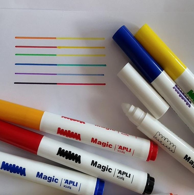 Apli Kids, magiczne flamastry, 8 kolorów