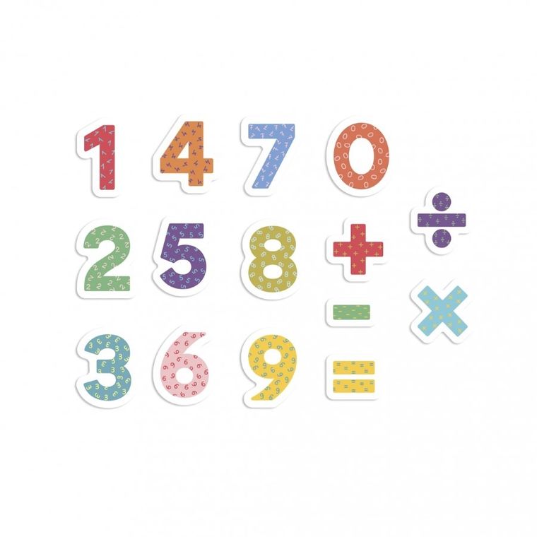 Apli Kids, magnesy drewniane, cyfry