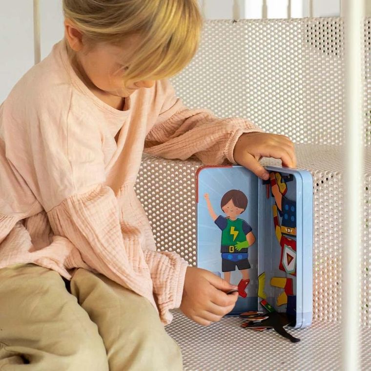 Apli Kids, Mix&Match, Superbohaterowie, magnetyczna układanka