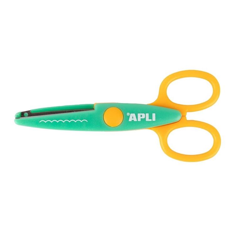 Apli Kids, nożyczki szkolne, fala, 13 cm