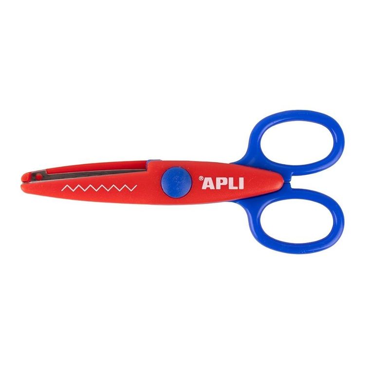 Apli Kids, nożyczki szkolne, ZigZag, 13 cm