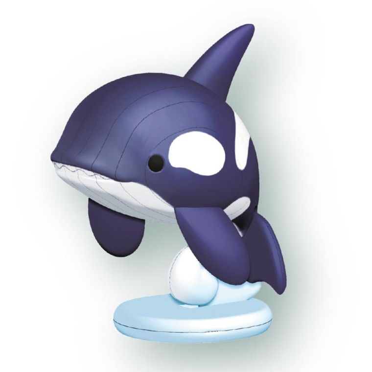 Apli Kids, Ocean, Orka, puzzle 3D