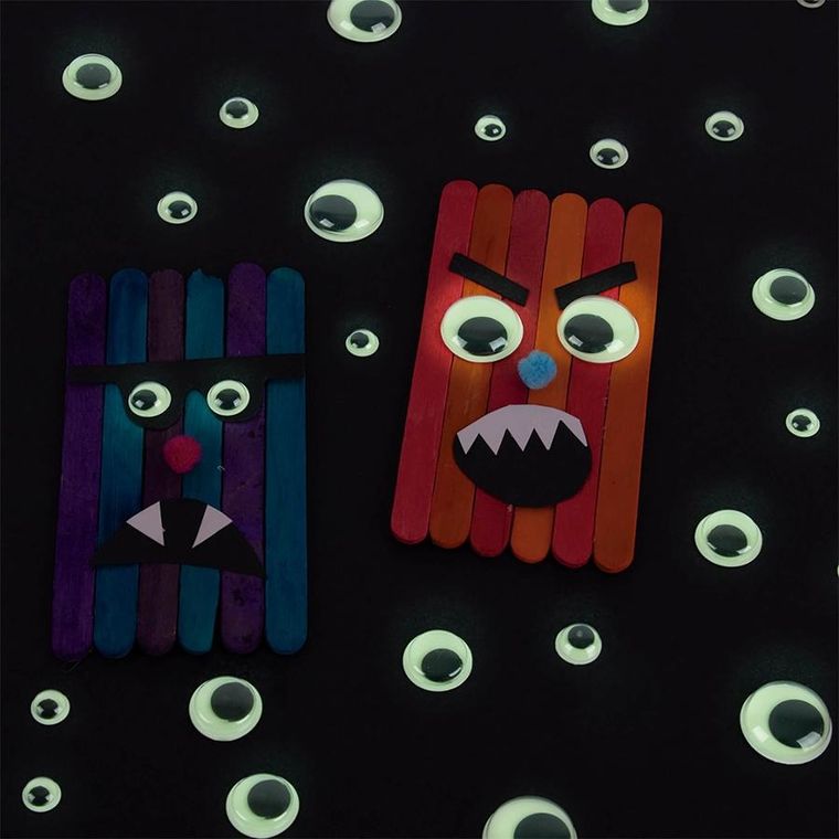 Apli Kids, Oczy, świecące w ciemności, samoprzylepne naklejki