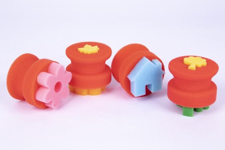 Apli Kids, pieczątki z gąbki, jumbo