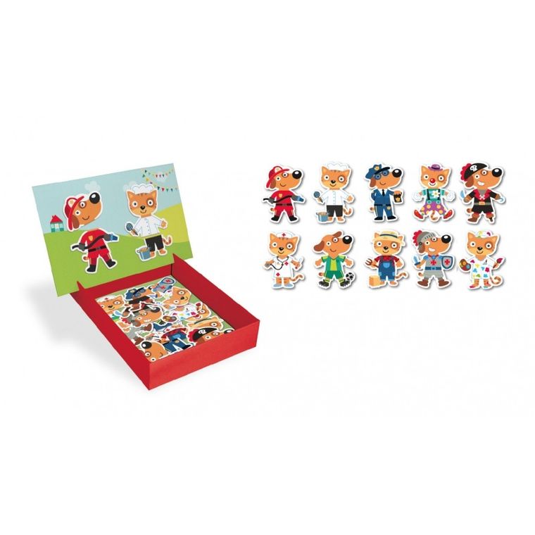 Apli Kids, Postacie, magnetyczna układanka