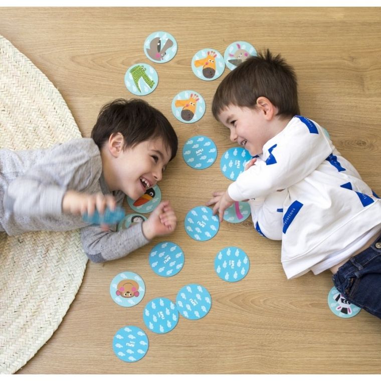 Apli Kids, Safari, memory w kartonowym domku