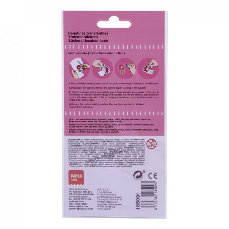 Apli Kids, Syrenka, naklejki transferowe
