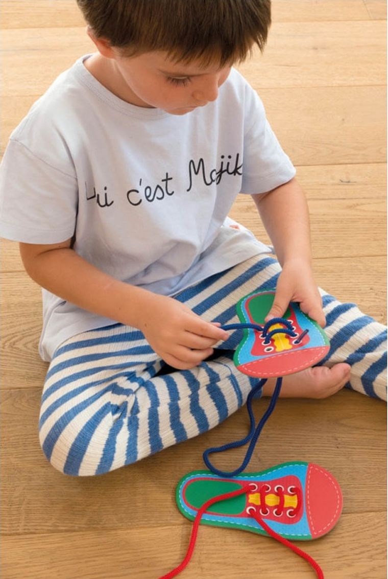 Apli Kids, zestaw do nauki wiązania butów