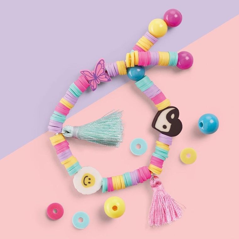 Apli Kids, zestaw do robienia bransoletek, Stokrotka