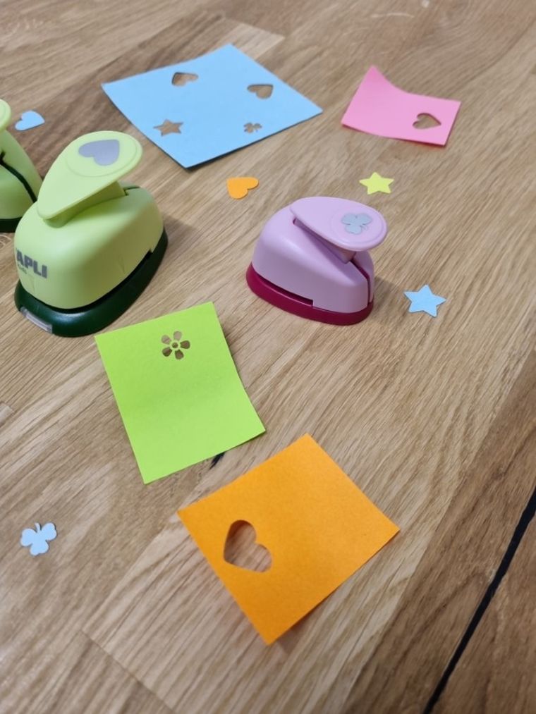 Apli Kids, zestaw dziurkaczy do papieru, 4 wzory