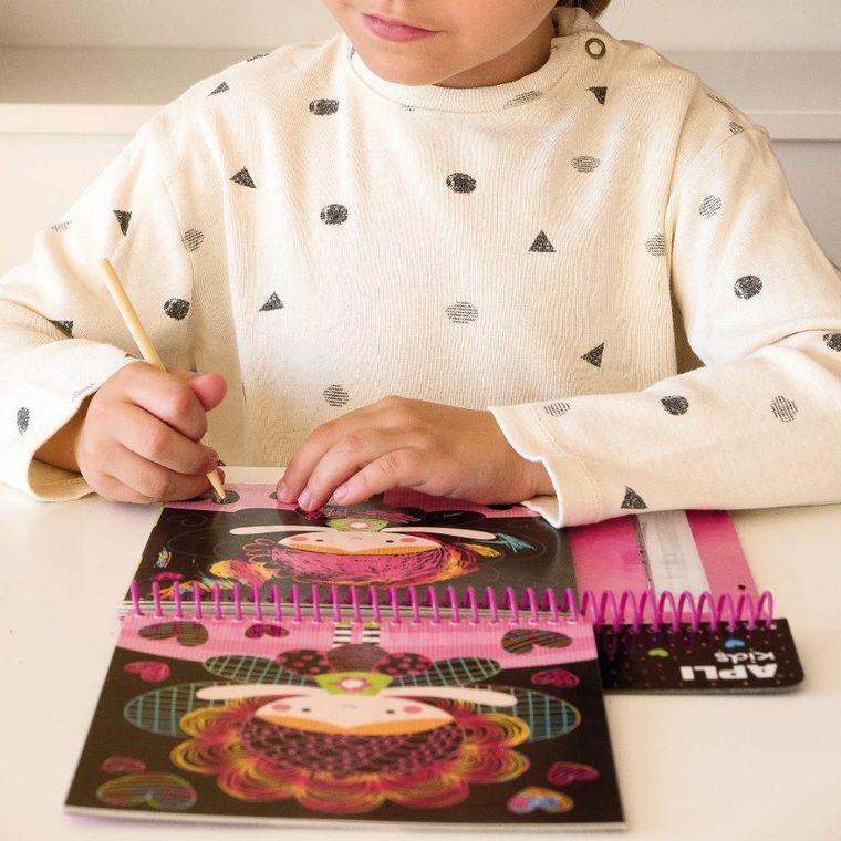 Apli Kids, Zima, wydrapywanka