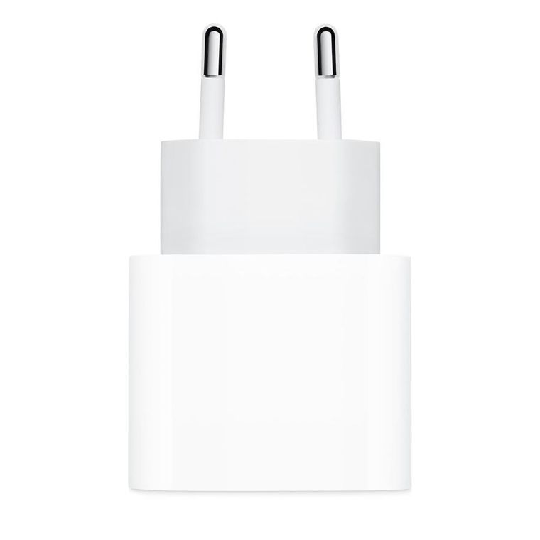 Apple, Power Adapter USB-C 20W, adapter, biały