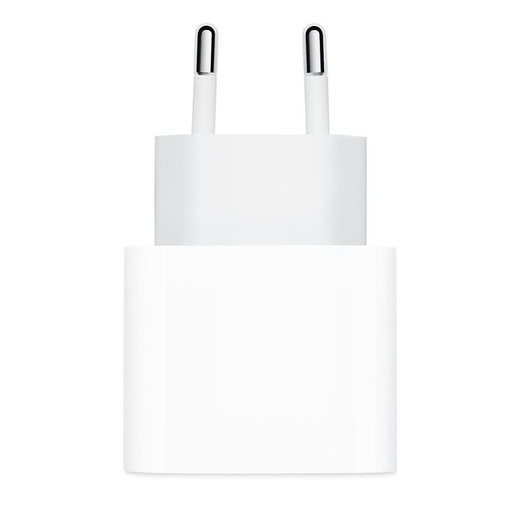 Apple, Power Adapter USB-C 20W, ładowarka sieciowa, biała