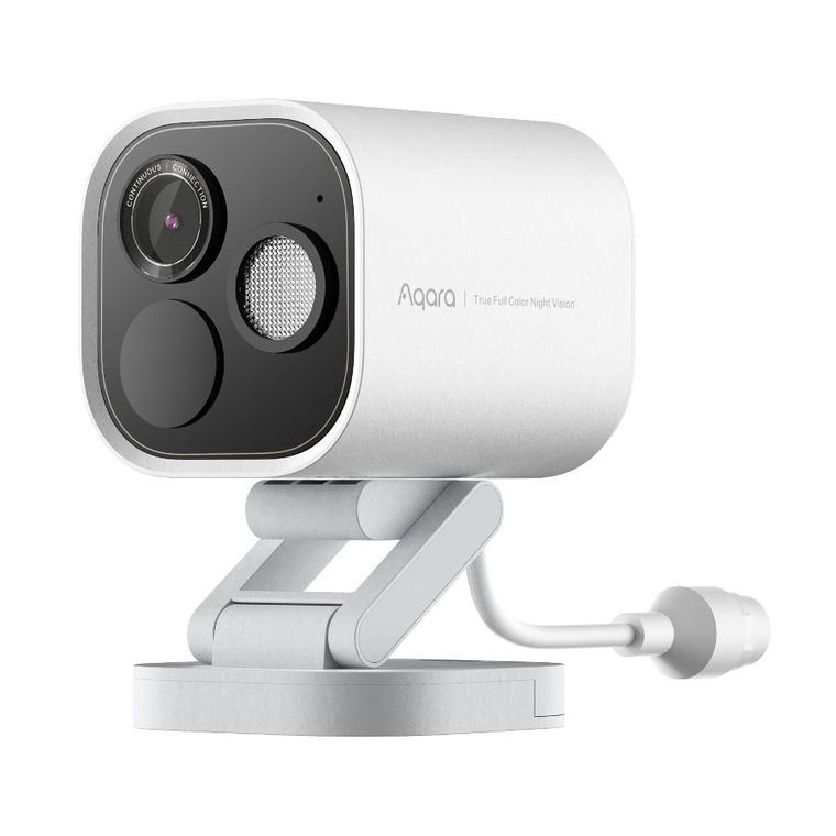 Aqara, Camera Hub G5 Pro PoE, kamera IP, 1520p, Zigbee, biała