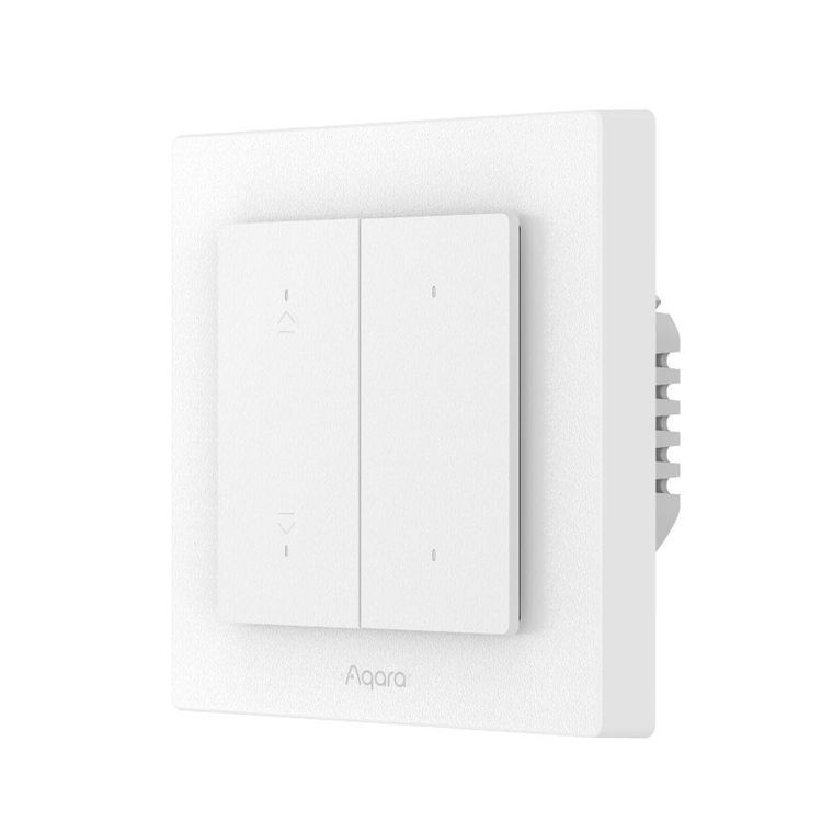 Aqara Shutter Switch H2 EU, przełącznik do rolet, Thread, Bluetooth, Zigbee, offline