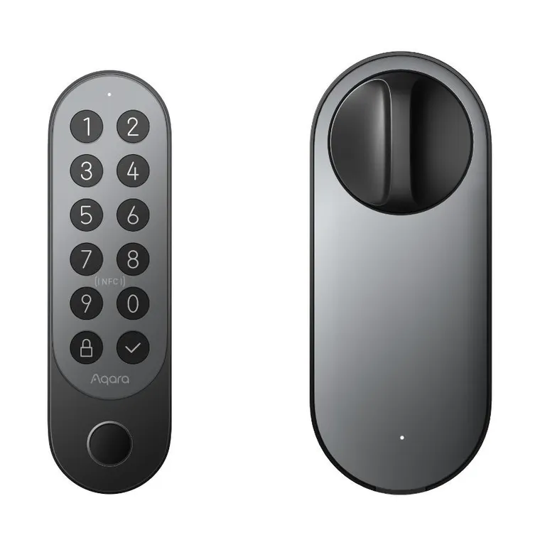 Aqara, Smart Lock U200 Kit, inteligentny zamek do drzwi, czarny