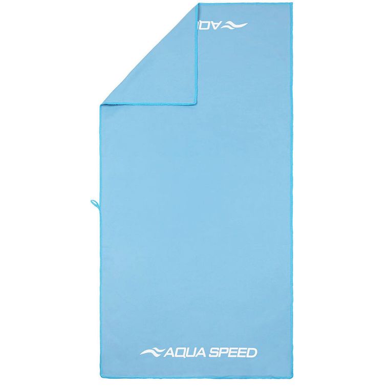 Aqua Speed, Dry Soft, ręcznik kąpielowy z mikrofibry, niebieski, 50-100 cm
