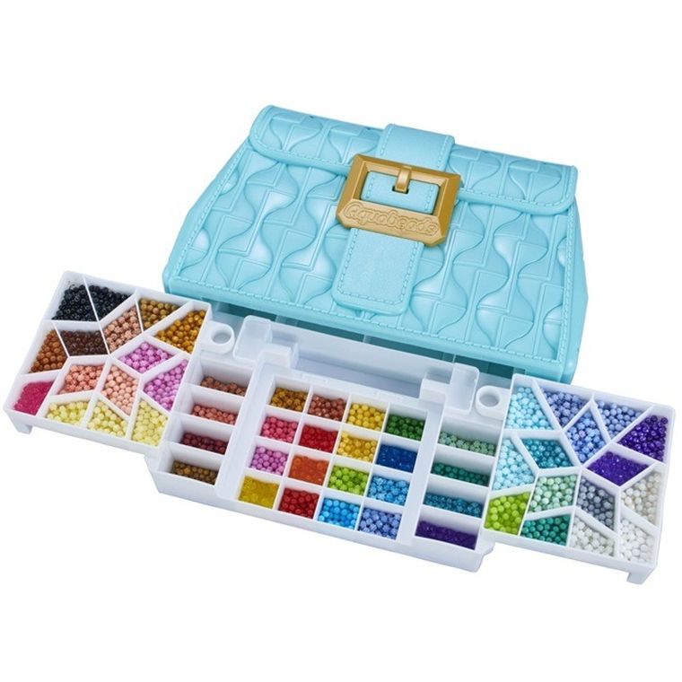 Aquabeads, Design Factory, fabryka projektowania, koraliki wodne, zestaw startowy, 1400 elementów, 35114
