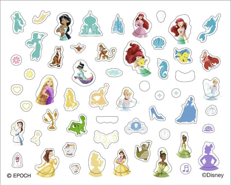 Aquabeads, Księżniczki Disneya, Nail Studio, zestaw kreatywny do stylizacji paznokci, 35071