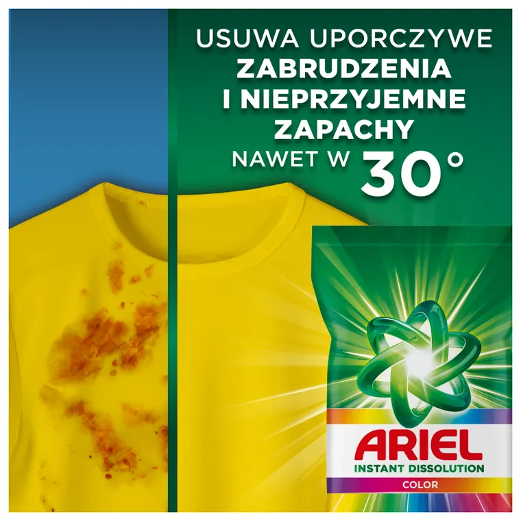 Ariel, proszek do prania, detergent piorący, 1.65 kg, 30 prań, Color