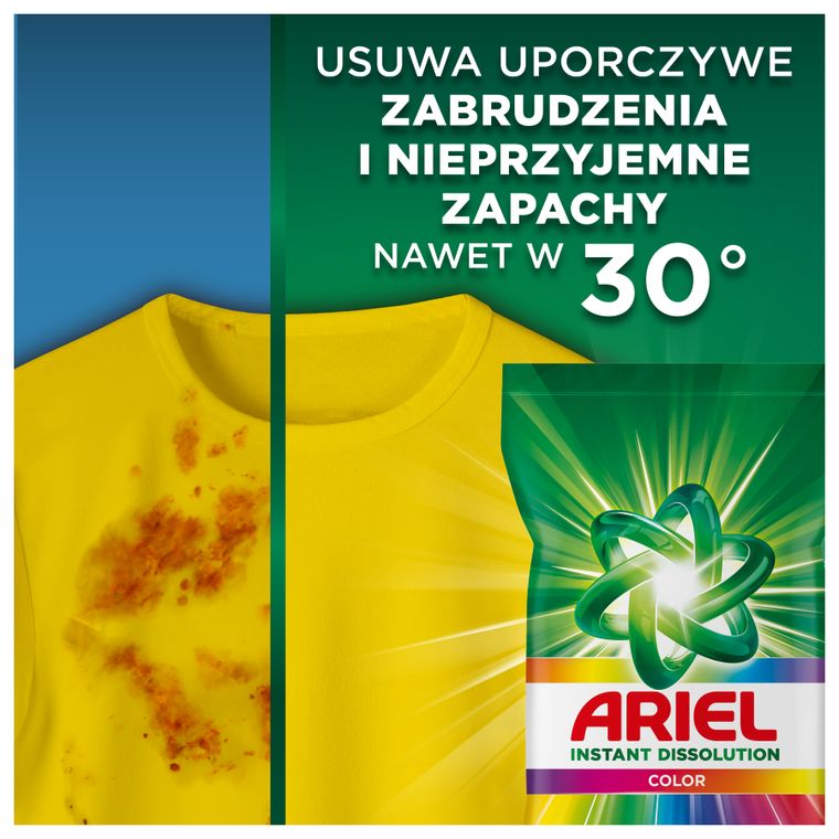 Ariel, proszek do prania, detergent piorący, 330g, 6 prań, Color