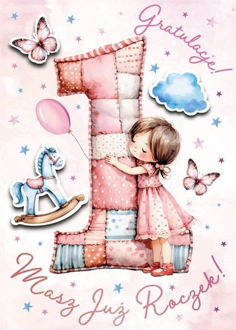 Armin Style, karnet B6 z kopertą, urodziny 1